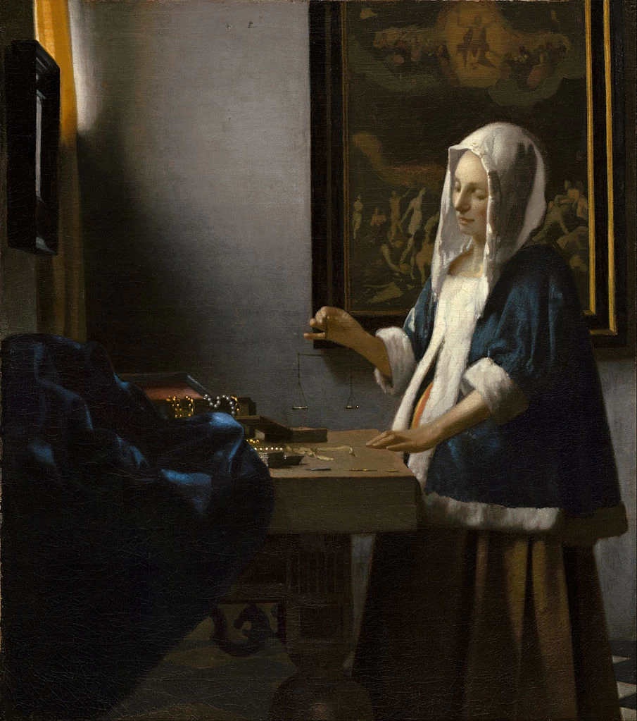 Donna che tiene un equilibrio - National Gallery of Art, Washington DC